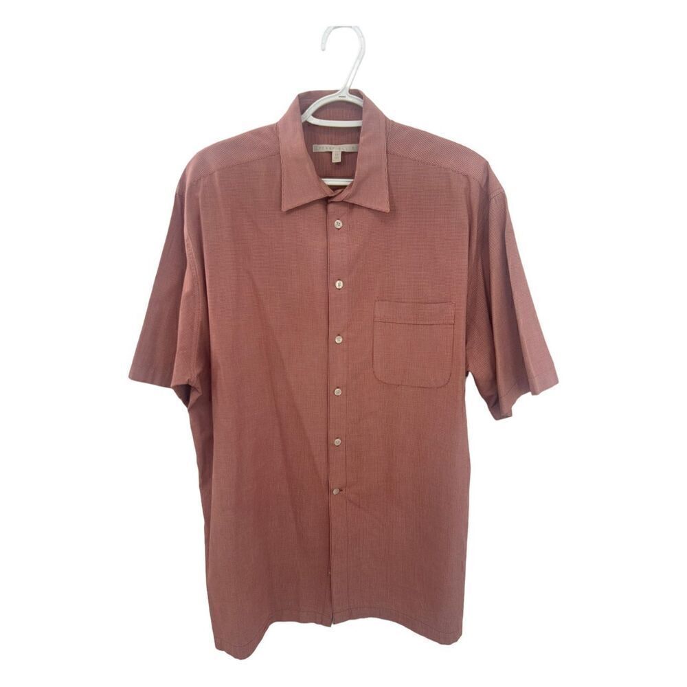 Perry Ellis  short sleeve button down shirt